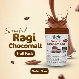 Sprouted Ragi Choco Malt 30g | Trail Pack